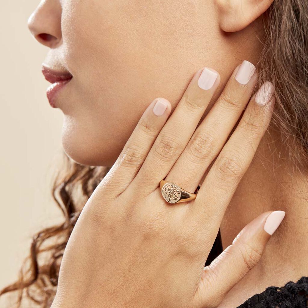 Anello Golden Dream Placcato Oro Giallo