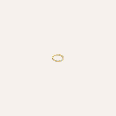 Piercing Orecchio Daith Bon Ton Oro Giallo Cubic Zirconia