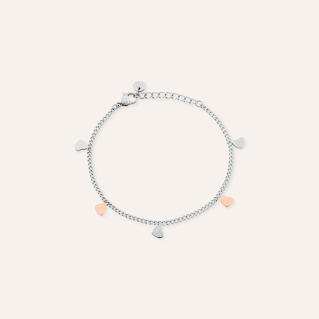 Bracciale Lady Chic Acciaio Bicolore - Bracciali Love Donna | Stroili