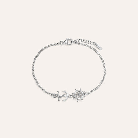 Bracciale Gentleman Argento Rodiato - Bracciali Uomo | Stroili