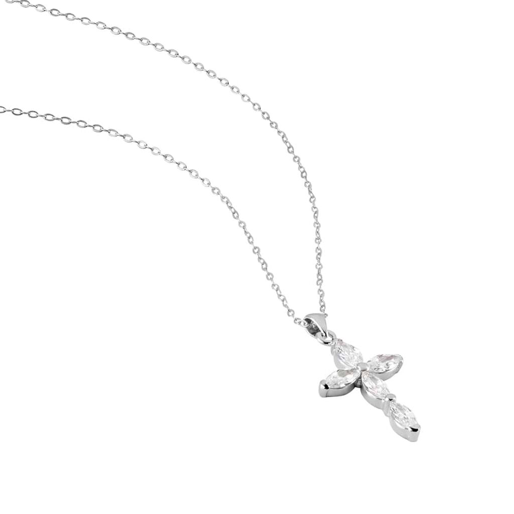 Collana Silver Elegance Argento Rodiato Cubic Zirconia - Collane Donna | Stroili