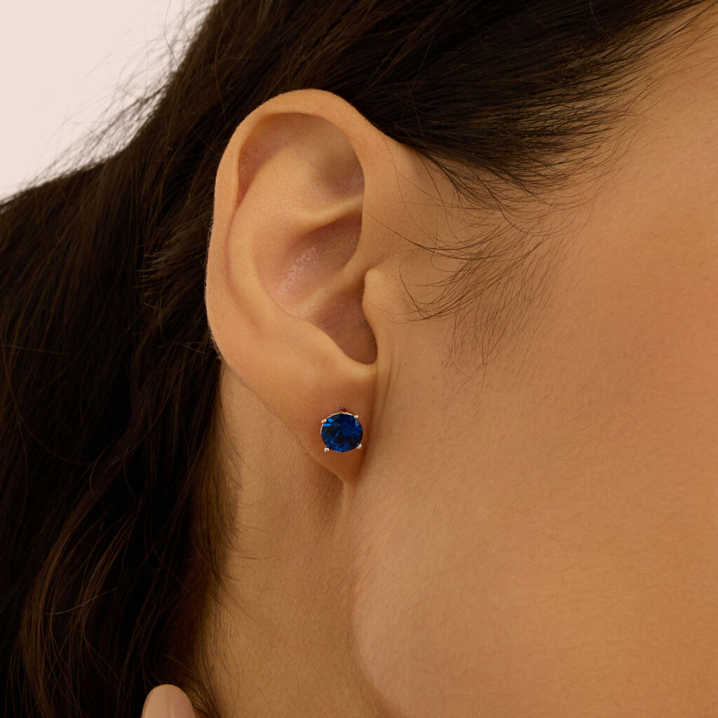 Orecchini Lobo Punto Luce Silver Rainbow Argento Rodiato Cubic Zirconia - Orecchini a Lobo Donna | Stroili