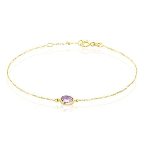 Bracciale Amélie Oro Giallo Ametista - Bracciali Donna | Stroili