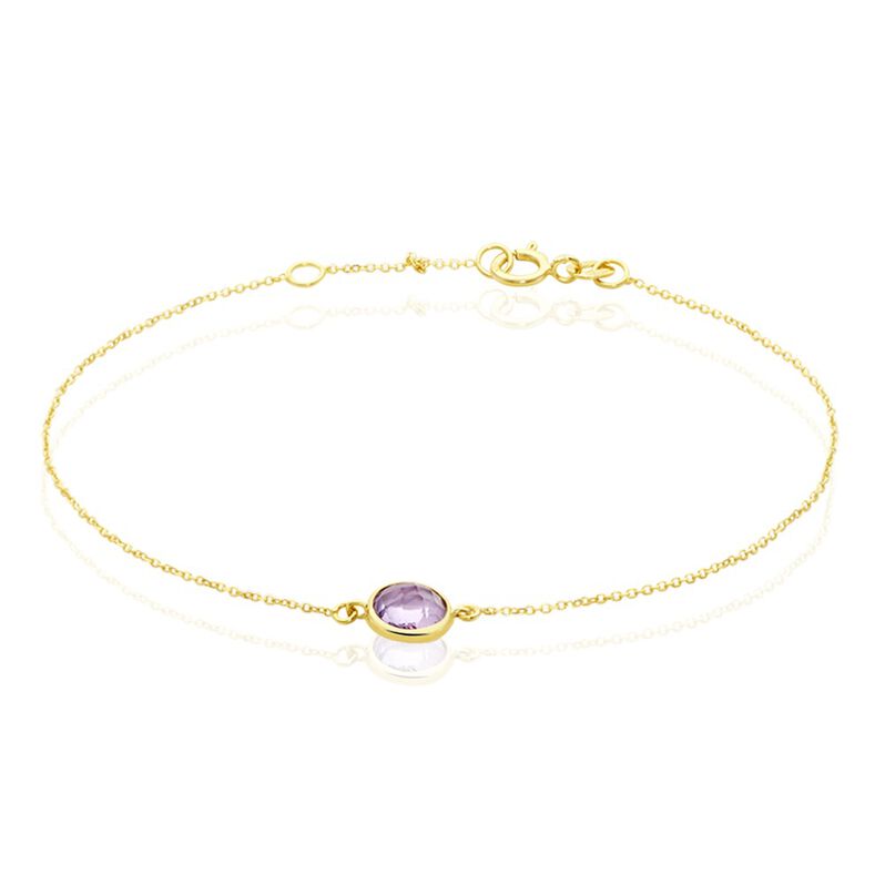 Bracciale Amélie Oro Giallo Ametista - Bracciali Donna | Stroili