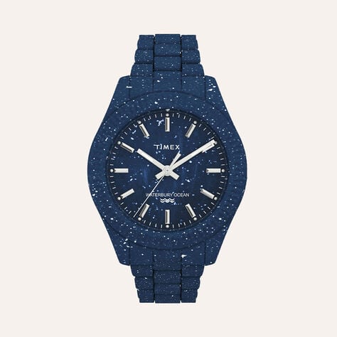 Orologio Solo tempo Timex Waterbury Ocean Uomo quadrante Blu - Orologi Uomo | Stroili