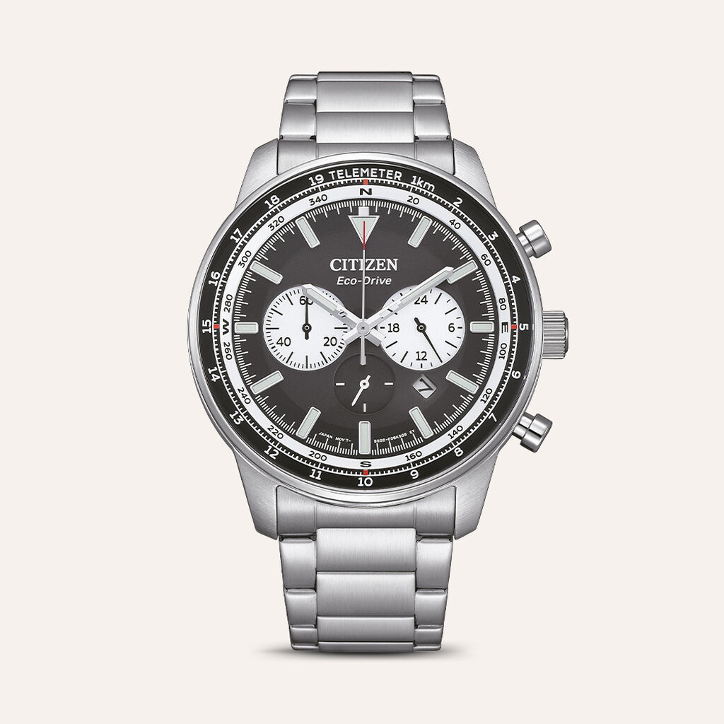 Orologio Eco Drive Citizen Ore Felici Ca4500-91e - Orologi con Datario Uomo | Stroili