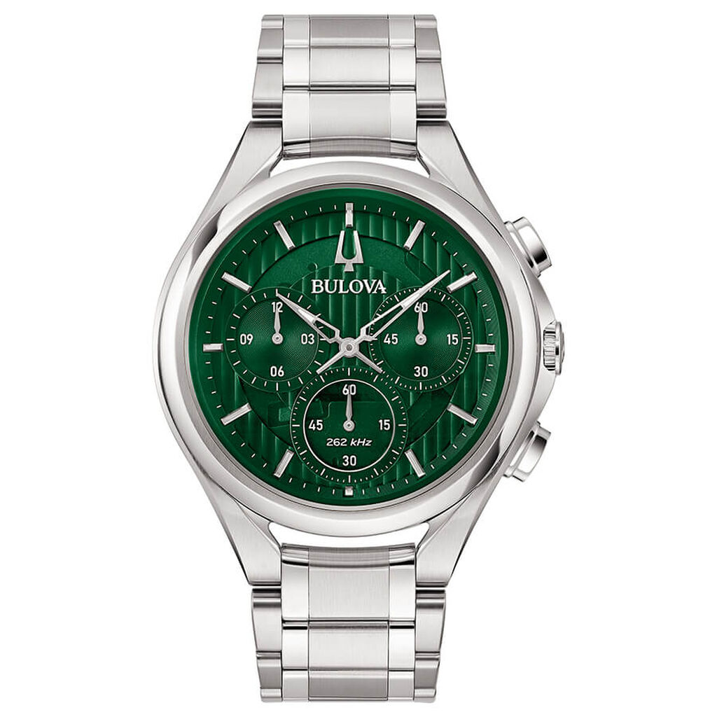 Orologio Al Quarzo Bulova Curv 96a297 - Orologi Cronografo Uomo | Stroili