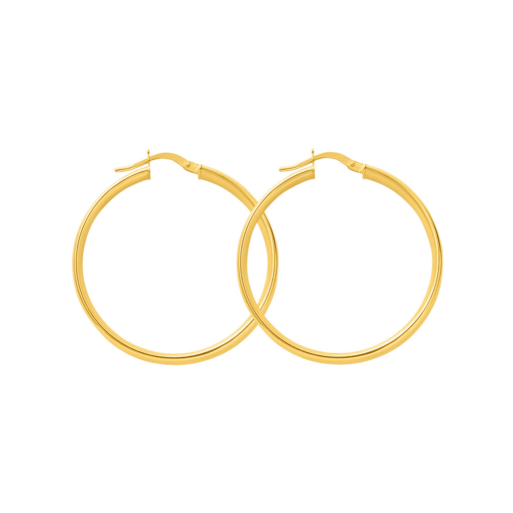 Orecchini A Cerchio Toujours Oro Giallo - Orecchini a Cerchio Donna | Stroili