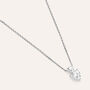 Collana Claire Oro Bianco Cubic Zirconia