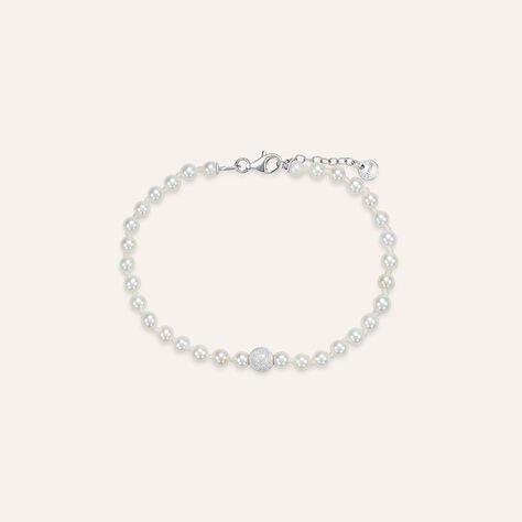Bracciale Silver Pearls Argento Rodiato Perla sintentica - Bracciali Donna | Stroili