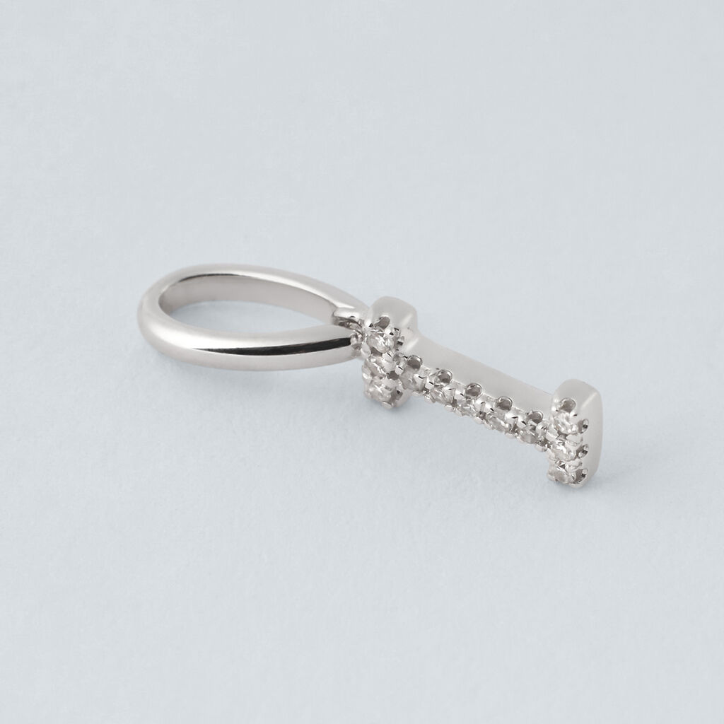 Pendente Sophia Oro Bianco Diamante - Ciondoli Donna | Stroili