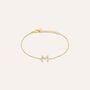 Bracciale Silver Glow Argento Dorato Cubic Zirconia
