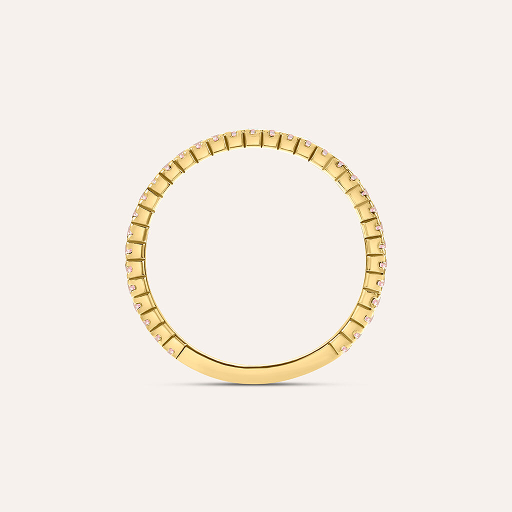 Anello Eternity Claire Oro Giallo Cubic Zirconia - Anelli Eternity Donna | Stroili