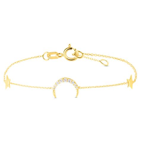 Bracciale Claire Oro Giallo Cubic Zirconia - Bracciali Amicizia Donna | Stroili