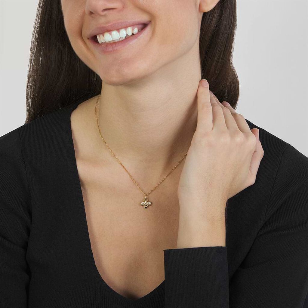 Pendente Love Beats Argento Dorato Cubic Zirconia - Ciondoli Donna | Stroili