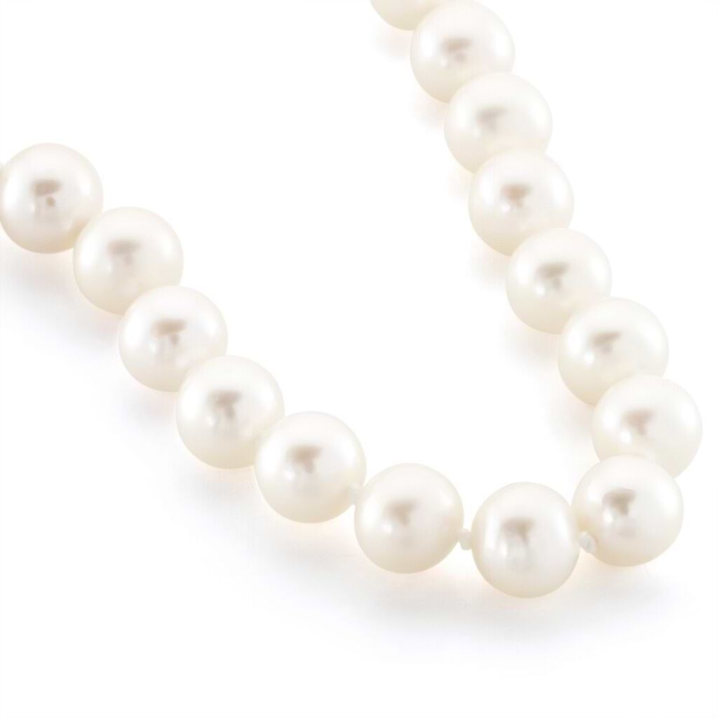 Collana Gold Pearls Oro Bianco Perla D'Acqua Dolce Diamante - Collane Donna | Stroili