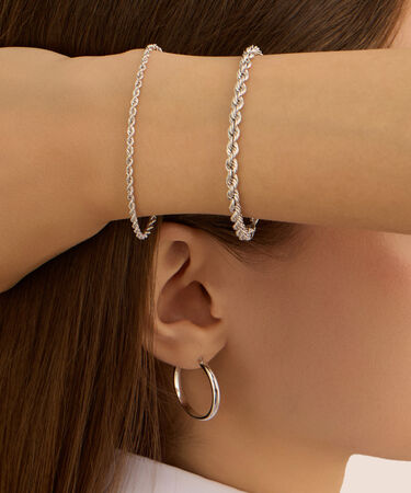 Bracciale Catena Colette Oro Bianco