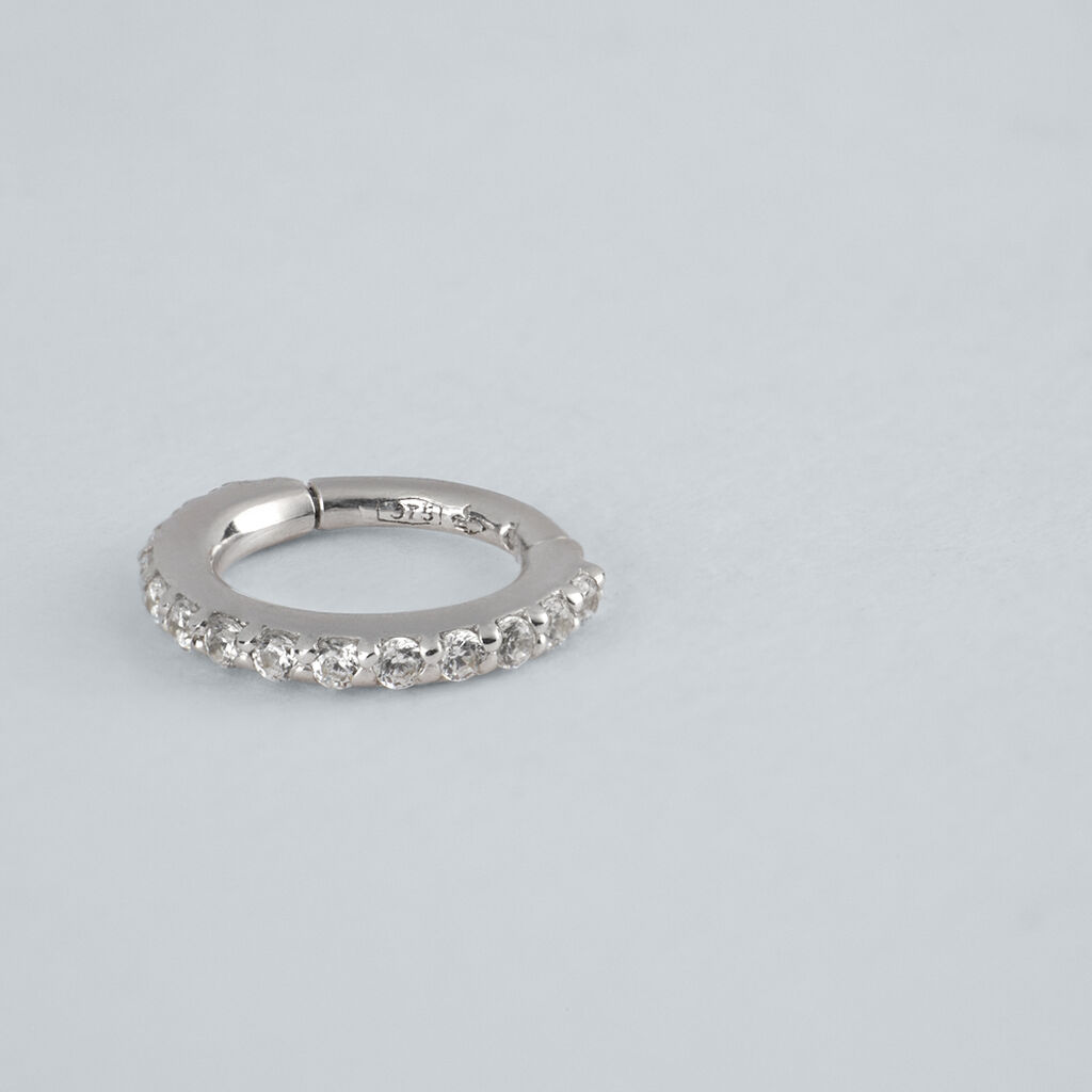 Piercing Orecchio Tragus Helix Ear Shine Oro Bianco Cubic Zirconia - Piercing Orecchio Donna | Stroili