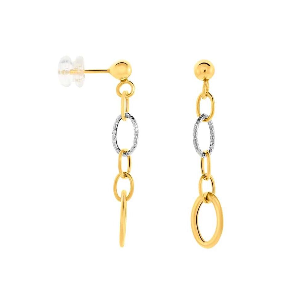 Orecchini Pendenti Beverly Oro Bicolore - Orecchini Pendenti Donna | Stroili