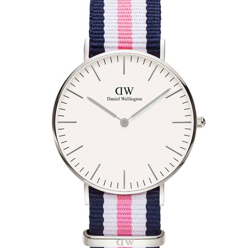Orologio Unisex Daniel Wellington St.Hampton quadrante bianco DW00100050-RE21 - Orologi per Prima Comunione Unisex | Stroili