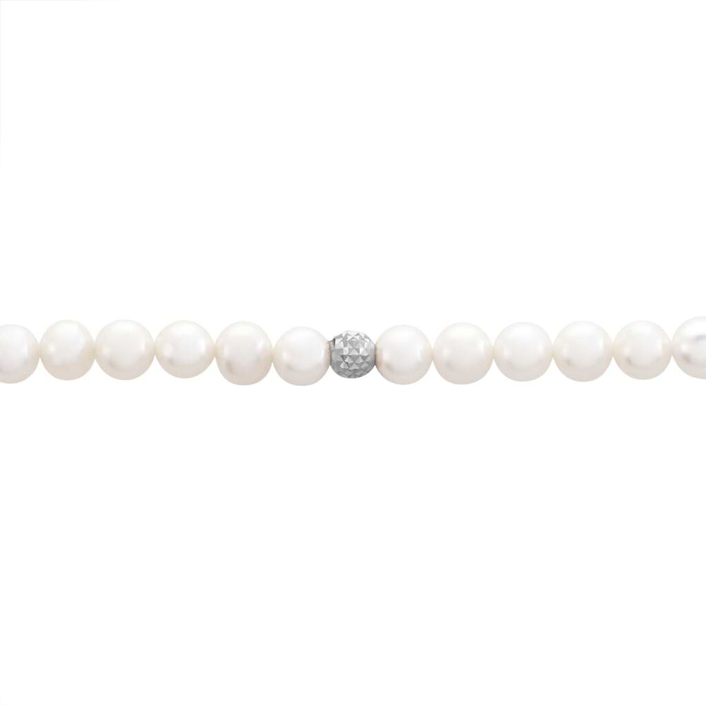 Bracciale Gabrielle Oro Bianco Perla D'Acqua Dolce - Bracciali Donna | Stroili
