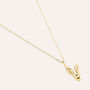 Pendente Love Beats Argento Dorato