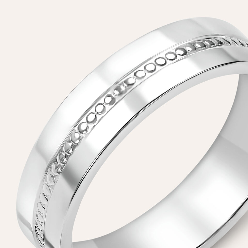 Anello Fedina Silver Collection Argento Rodiato - Fedine Unisex | Stroili