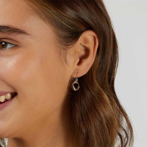 Orecchini Pendenti Beverly Oro Tricolore - Orecchini Pendenti Donna | Stroili