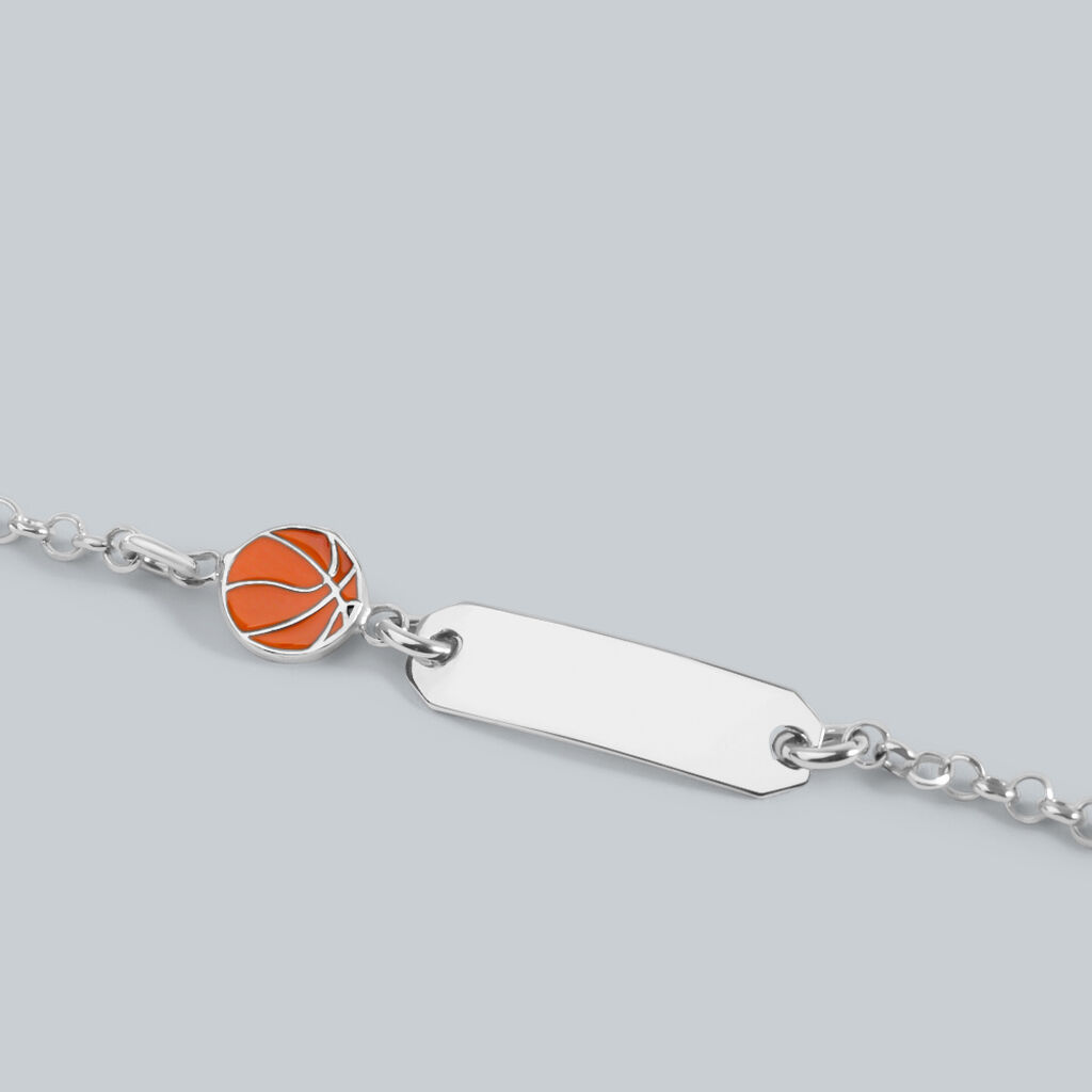 Bracciale Con Targhetta Silver Baby Argento Rodiato - Bracciali con Incisione Bambino | Stroili