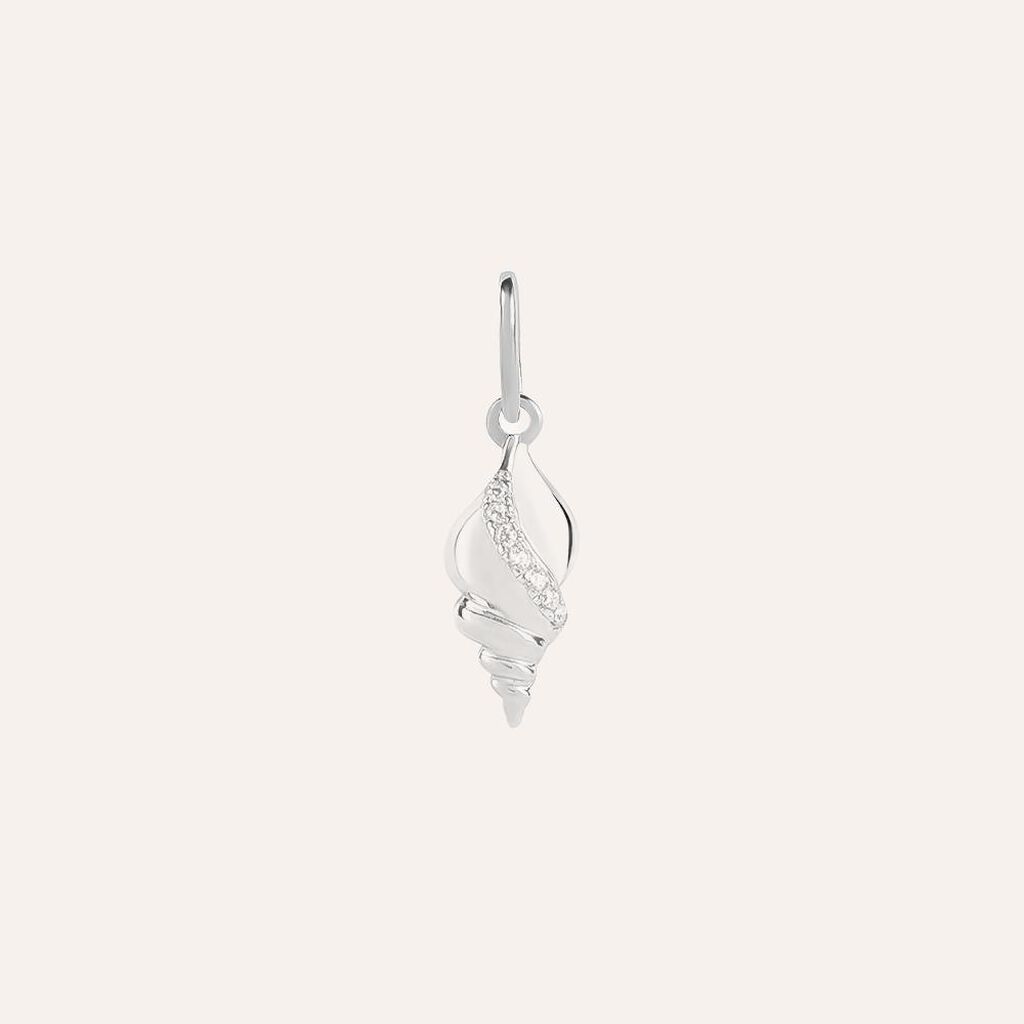 Pendente Poème Oro Bianco Cubic Zirconia