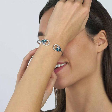 Bangle Violet Ottone Cristallo - Bracciali Rigidi Donna | Stroili