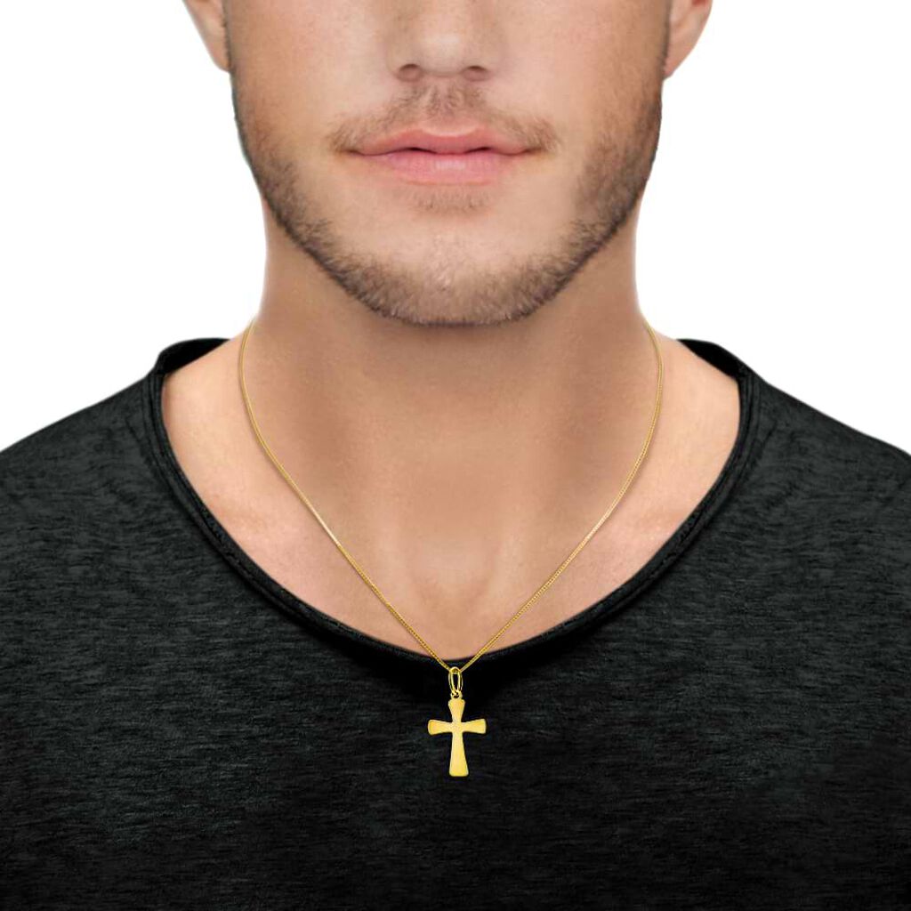 Pendente Holy Oro Giallo - Ciondoli con Incisione Unisex | Stroili