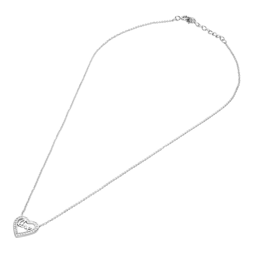 Collana Silver Moments Argento Rodiato Cubic Zirconia