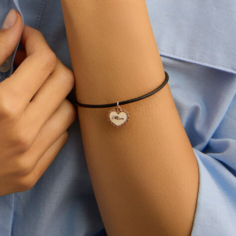 Pendente Love Beats Argento Rosa - Ciondoli con Incisione Donna | Stroili