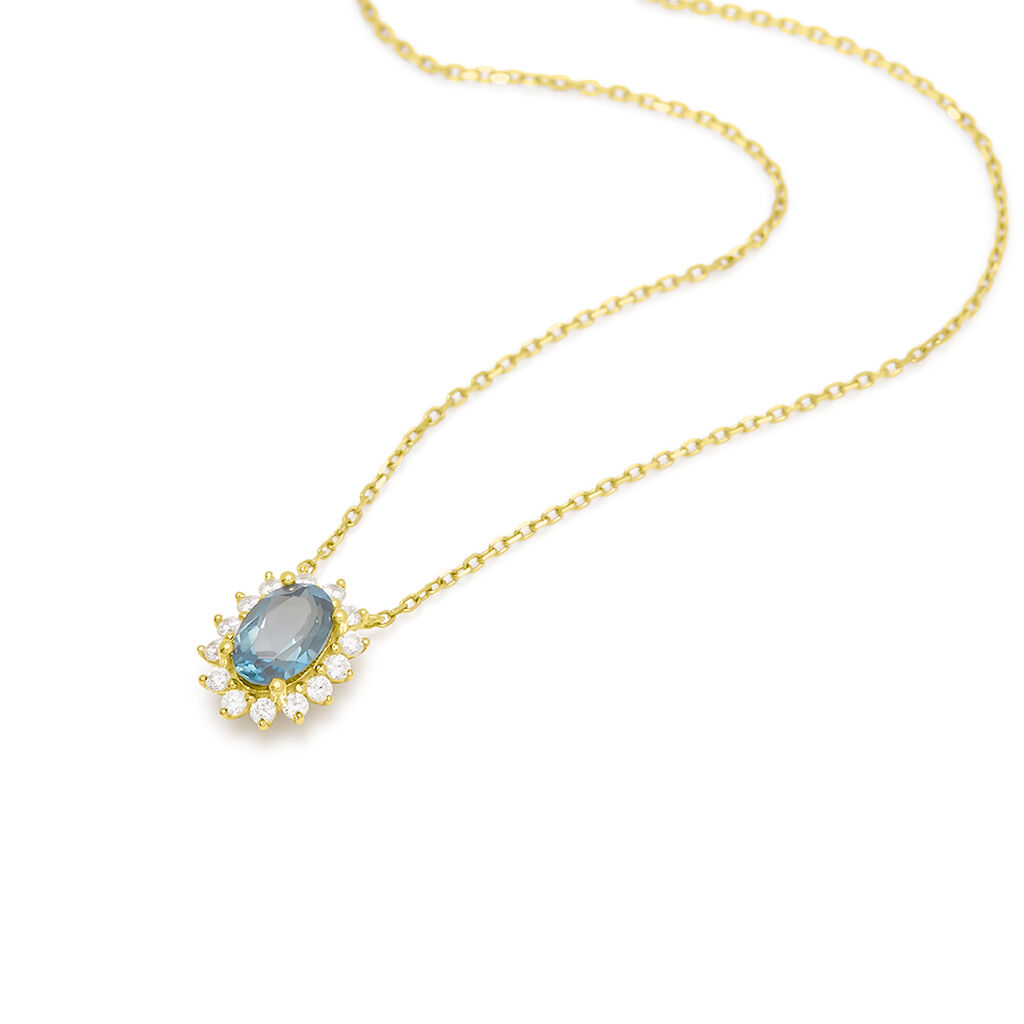 Collana Amélie Oro Giallo Topazio Cubic Zirconia - Collane Donna | Stroili