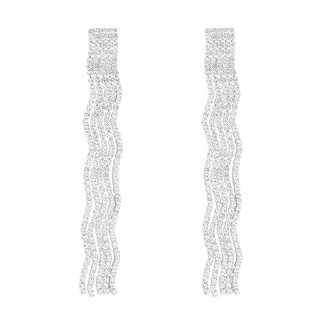 Orecchini Pendenti Romantic Shine Metallo Cristallo - Orecchini Pendenti Donna | Stroili