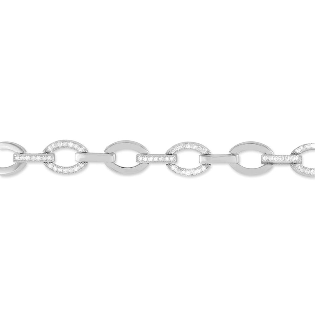 Bracciale Silver Shine Argento Rodiato Cubic Zirconia - Bracciali Donna | Stroili