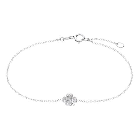 Bracciale Claire Oro Bianco Cubic Zirconia - Bracciali Amicizia Donna | Stroili