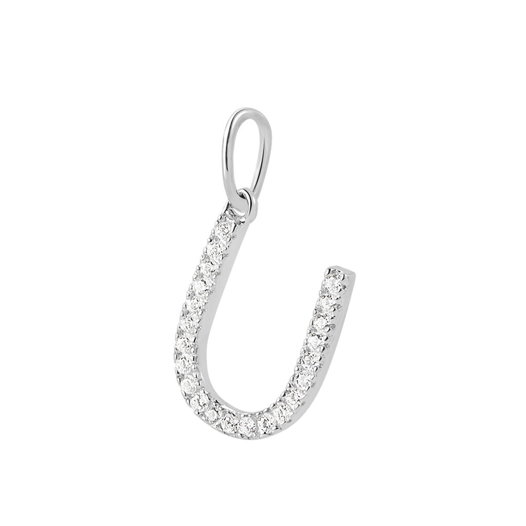 Pendente Poème Oro Bianco Cubic Zirconia - Ciondoli Donna | Stroili
