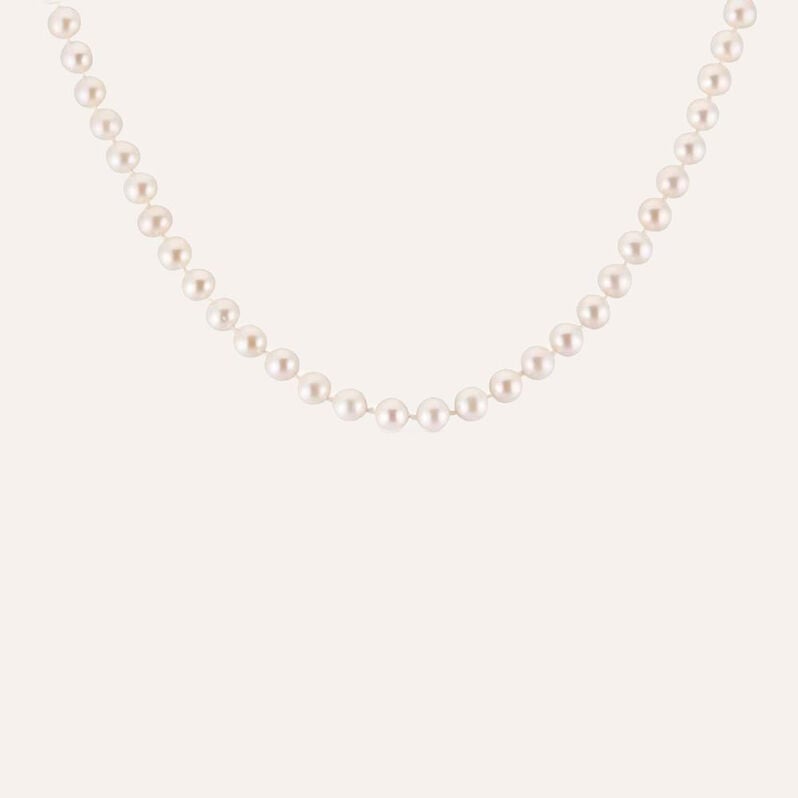 Collana Gabrielle Oro Giallo Perla D'Acqua Dolce - Collane Donna | Stroili