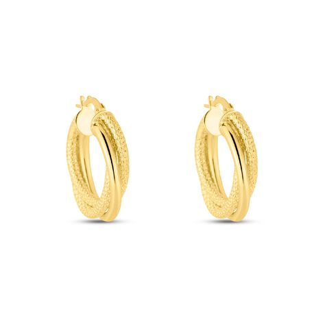 Orecchini A Cerchio Isabelle Oro Giallo - Orecchini a Cerchio Donna | Stroili