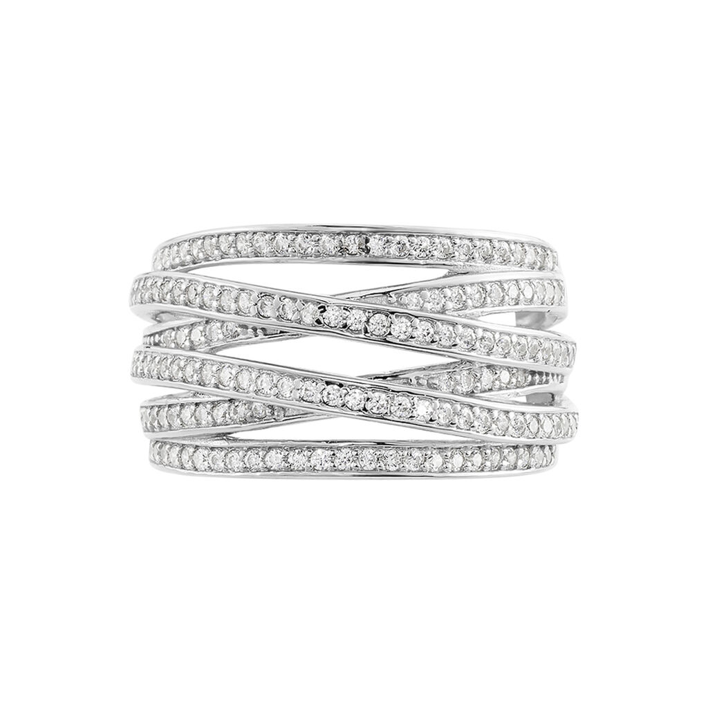 Anello Silver Shine Argento Rodiato Cubic Zirconia - Anelli con Pietre Donna | Stroili