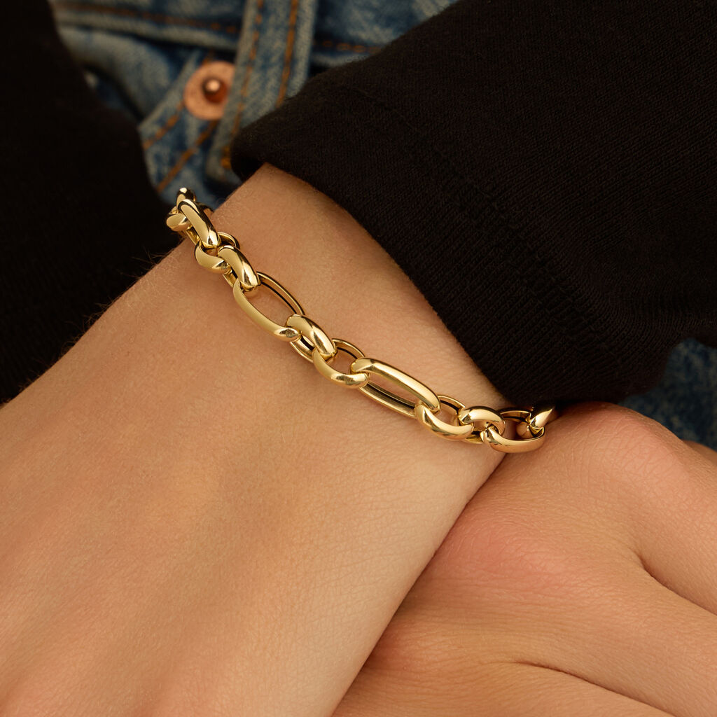 Bracciale Catena Colette Oro Giallo - Bracciali Donna | Stroili