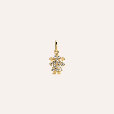 Pendente Po&egrave;me Oro Giallo Cubic Zirconia - Ciondoli Donna | Stroili