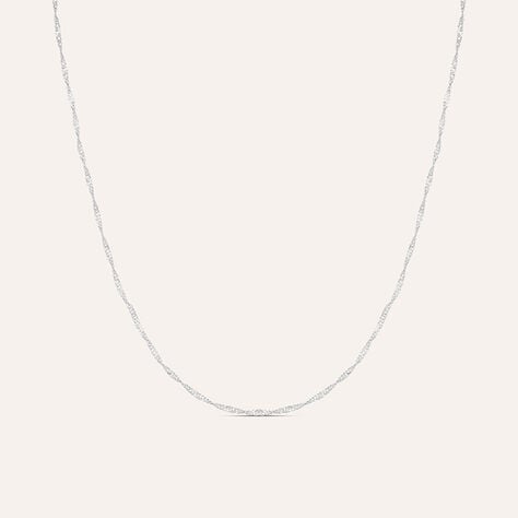 Catenina Po&egrave;me Oro Bianco - Catenina Donna | Stroili