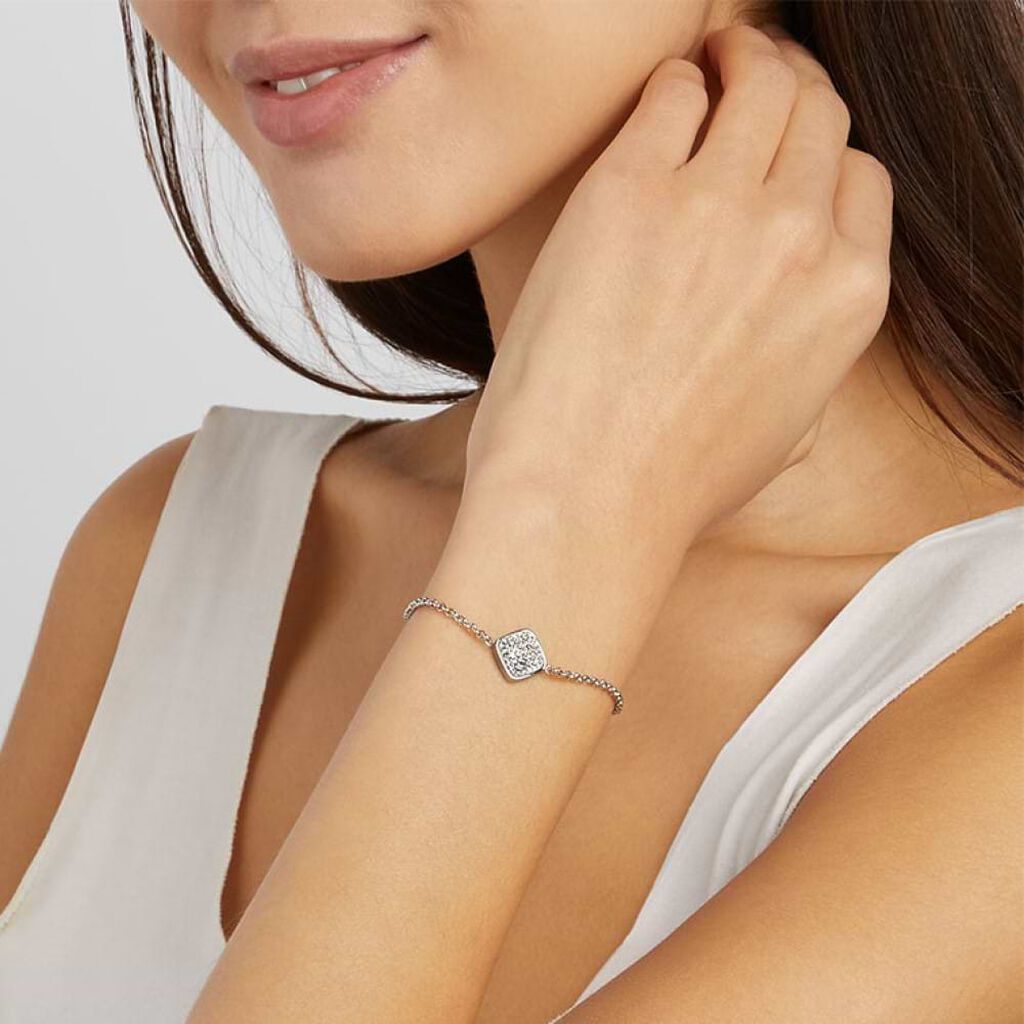 Bracciale Lady Phantasya Acciaio e Cristalli - Bracciali Donna | Stroili