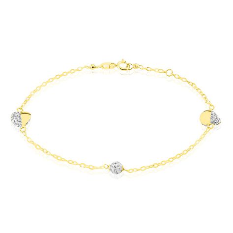 Bracciale Crystal Gold Oro Giallo Cristallo - Bracciali Love Donna | Stroili