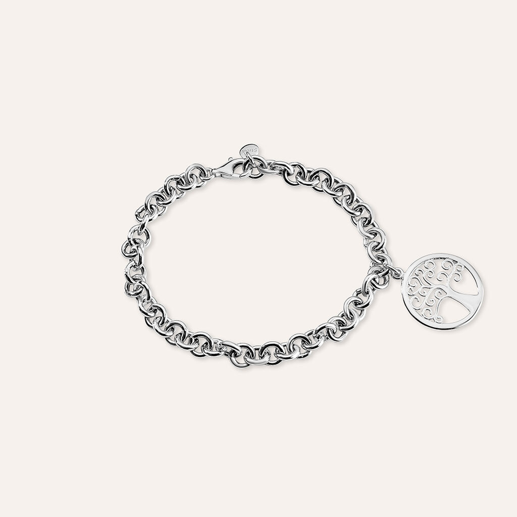 Bracciale Silver Collection Argento Rodiato