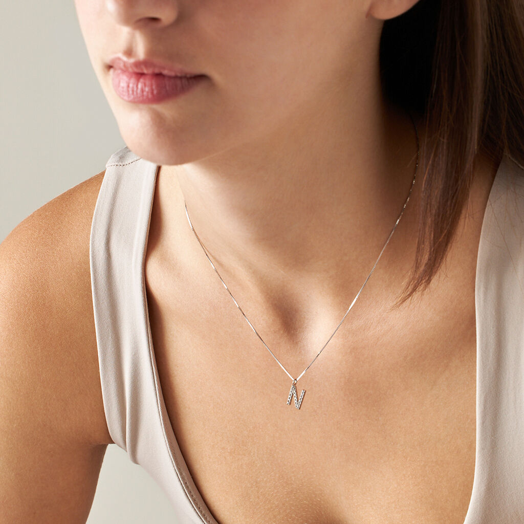 Collana Silver Moments Argento Rodiato Cubic Zirconia - Collane Donna | Stroili