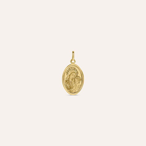 Pendente Holy Oro Giallo - Ciondoli con Incisione Unisex | Stroili